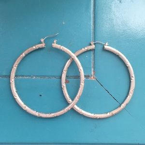 Costume jewelry hoops